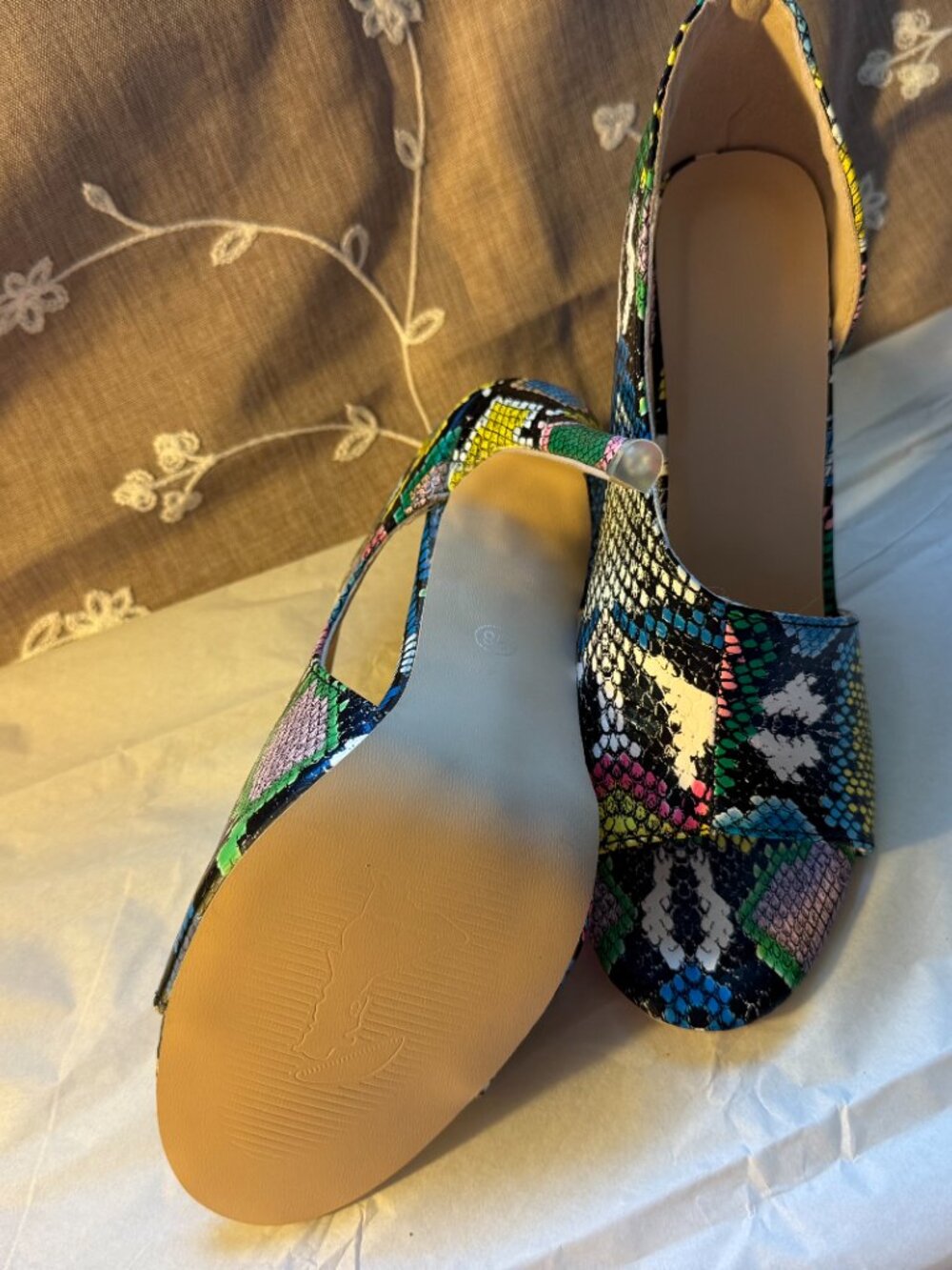 Multi Color Heels - Picture 4 of 5
